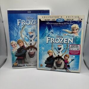 Disney Frozen Blu Ray DVD & Digital HD Collector's Edition Movie
